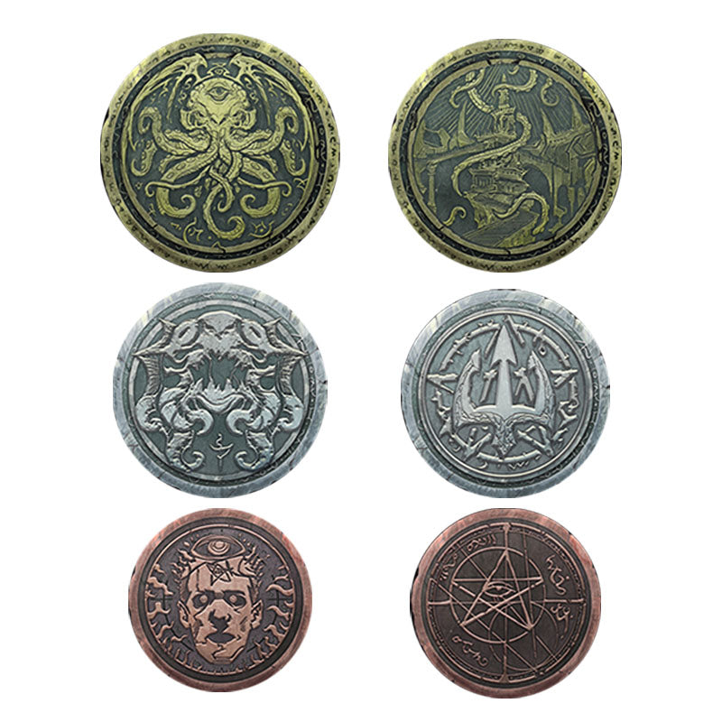 Game Coins:Cthulhu Mythos(Set of 3)